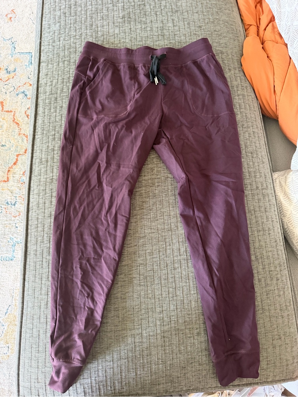 Zyia woman’s unwind, plum joggers for everyday where
